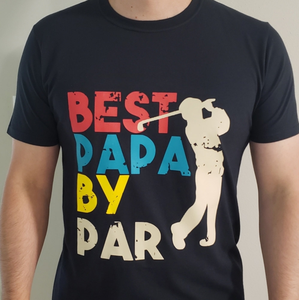 Best papa by par shirt